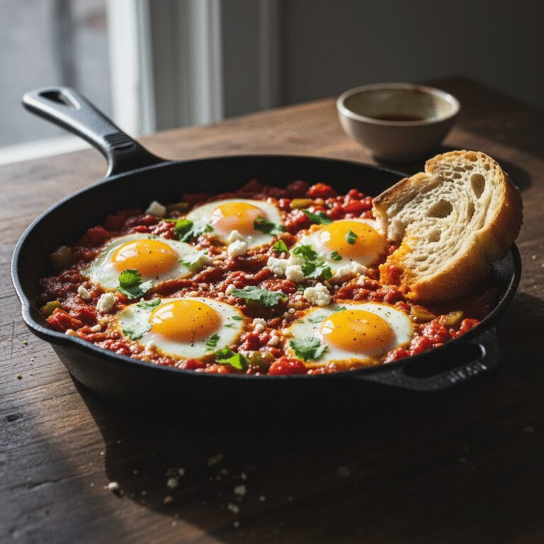 One Pan Shakshuka: The Fancy Brunch You Can Make for Peanuts