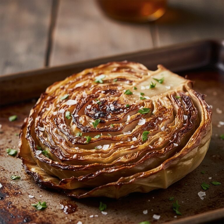 Roasted Cabbage Steaks: The Caramelized Side Dish That Steals The Show