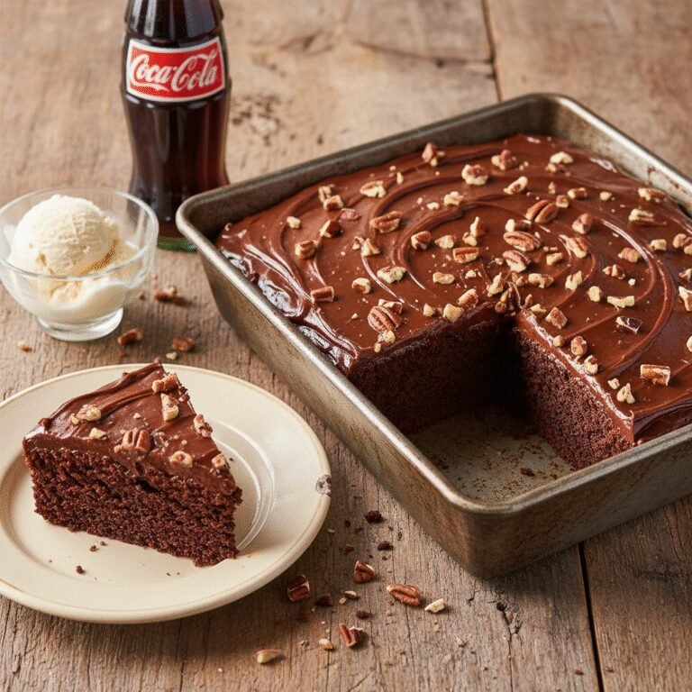 Southern Cracker Barrel Coca Cola Cake Copycat