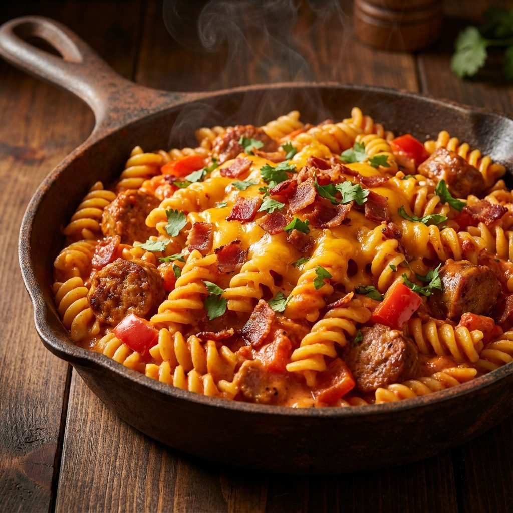 Spicy Cowboy Pasta: The Hearty Meal Your Family Will Beg For