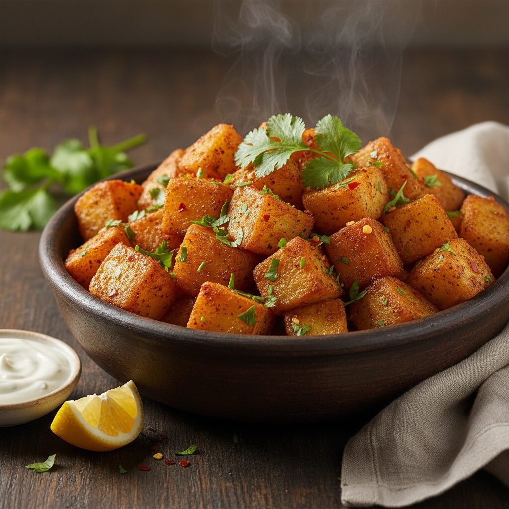 Spicy Lebanese Potatoes: The Crispiest Garlic Potatoes You'll Ever Make