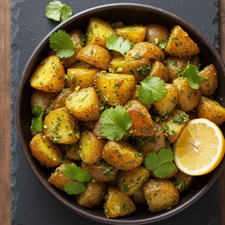 Spicy Moroccan Chermoula Potatoes (Bursting With Flavor)