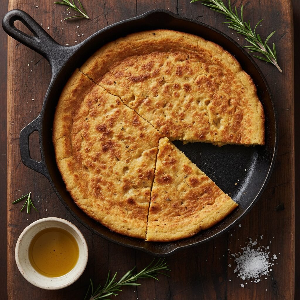 The 2-Ingredient Chickpea Flatbread That Replaces Pizza Crust