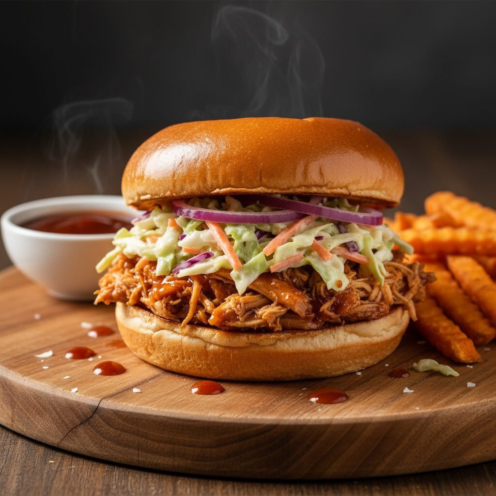 The Addictive Slow Cooker Chicken Sandwich Everyone Is Obsessed With