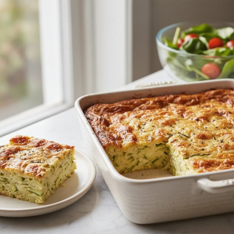 The Impossible Zucchini Slice: The Perfect Low-Cost Lunch For Busy Moms