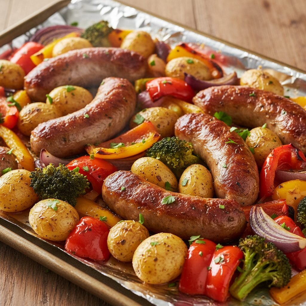 The One-Pan Sausage Dinner With Zero Cleanup Required