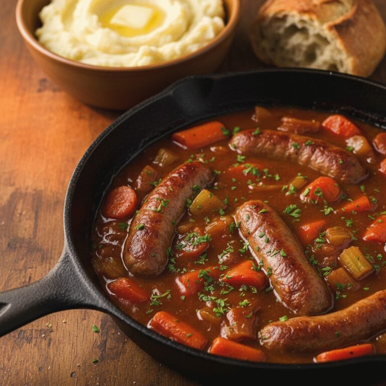 The Retro Dinner That Turns Cheap Sausages Into Gold