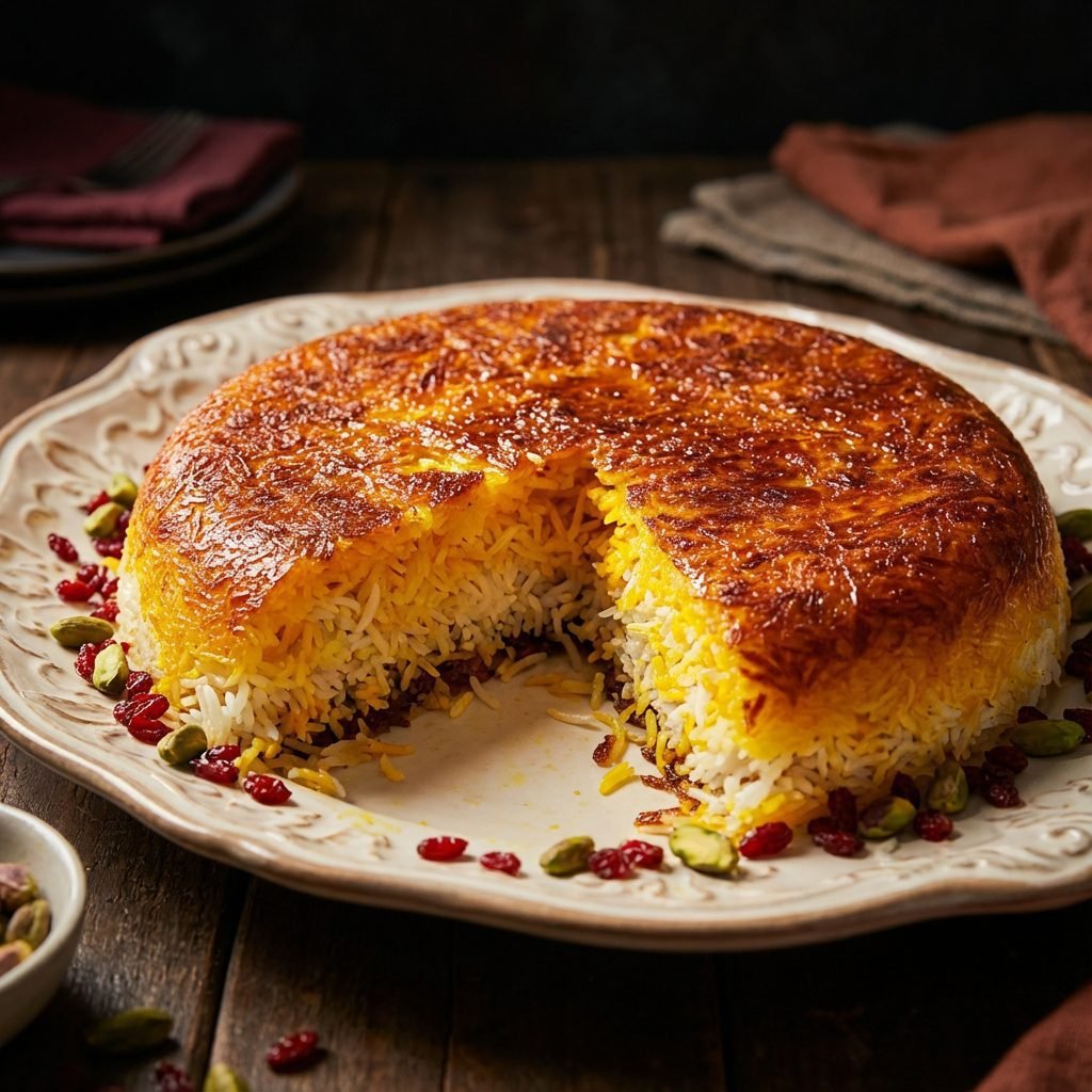 The Secret To Perfect Persian Tahdig (Golden Crispy Rice)