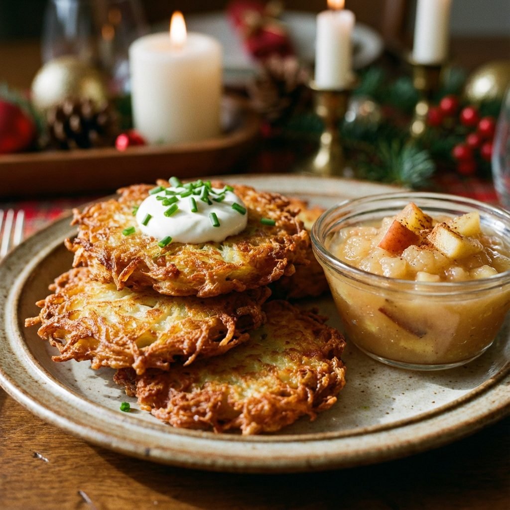 The Secret to the Crispiest Potato Latkes You've Ever Tasted