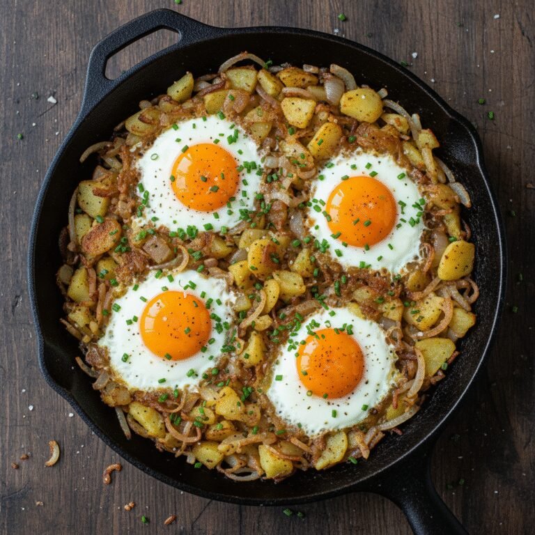 This 3-Ingredient Potato And Egg Hash Saved My Weeknight Dinner