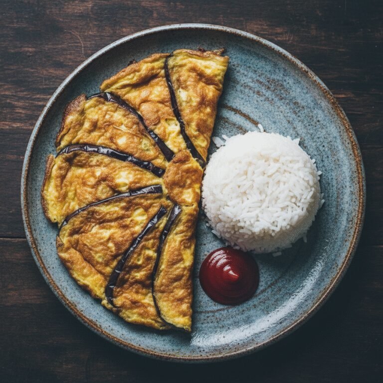 Tortang Talong: The Smoky Eggplant Omelet That Went Viral