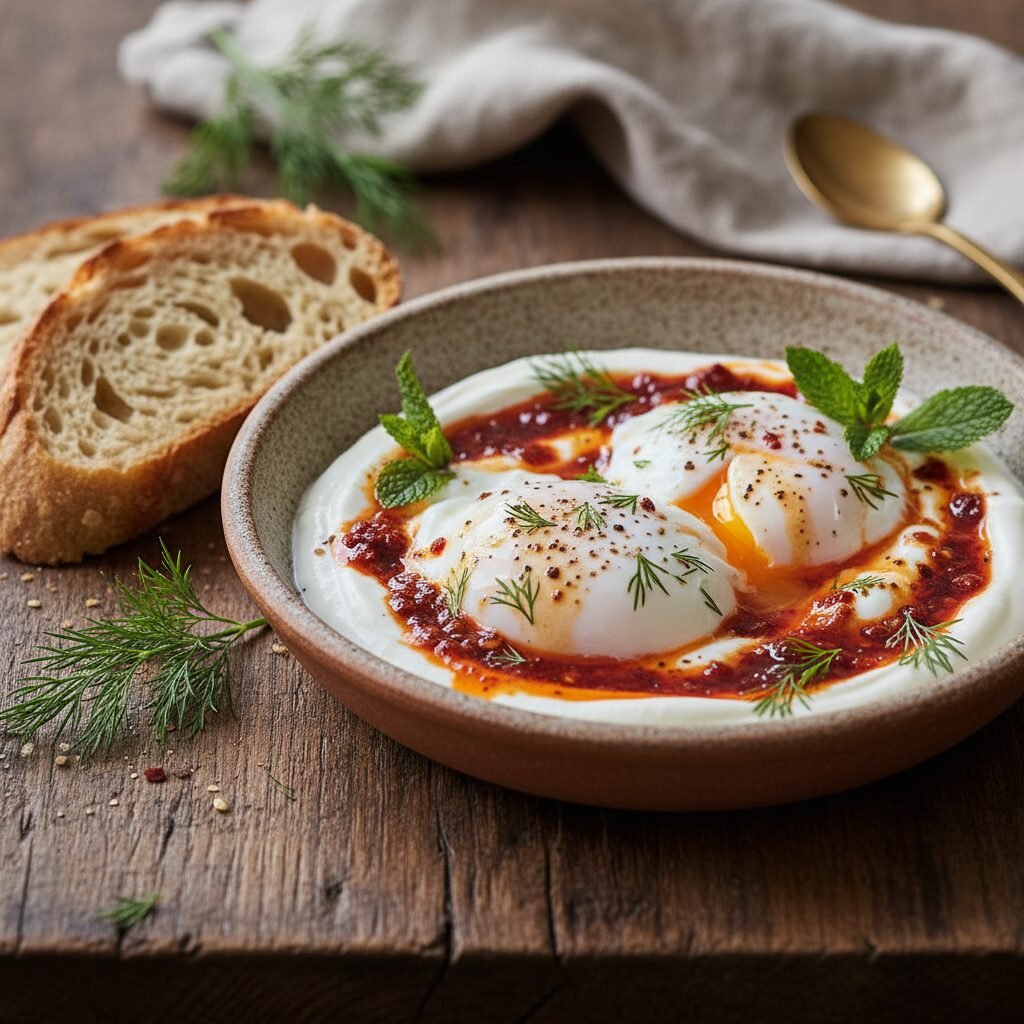 Turkish Cilbir: Why Poached Eggs In Garlic Yogurt Are Taking Over TikTok