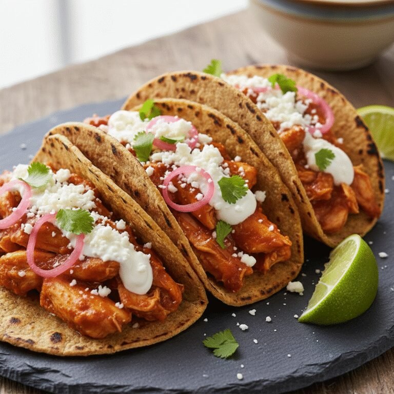 Turn Leftover Rotisserie Chicken Into Spicy Tinga Tacos