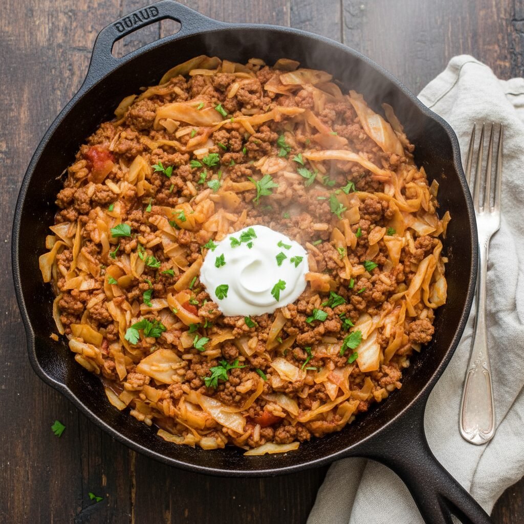Unstuffed Cabbage Rolls: All The Flavor, Half The Work