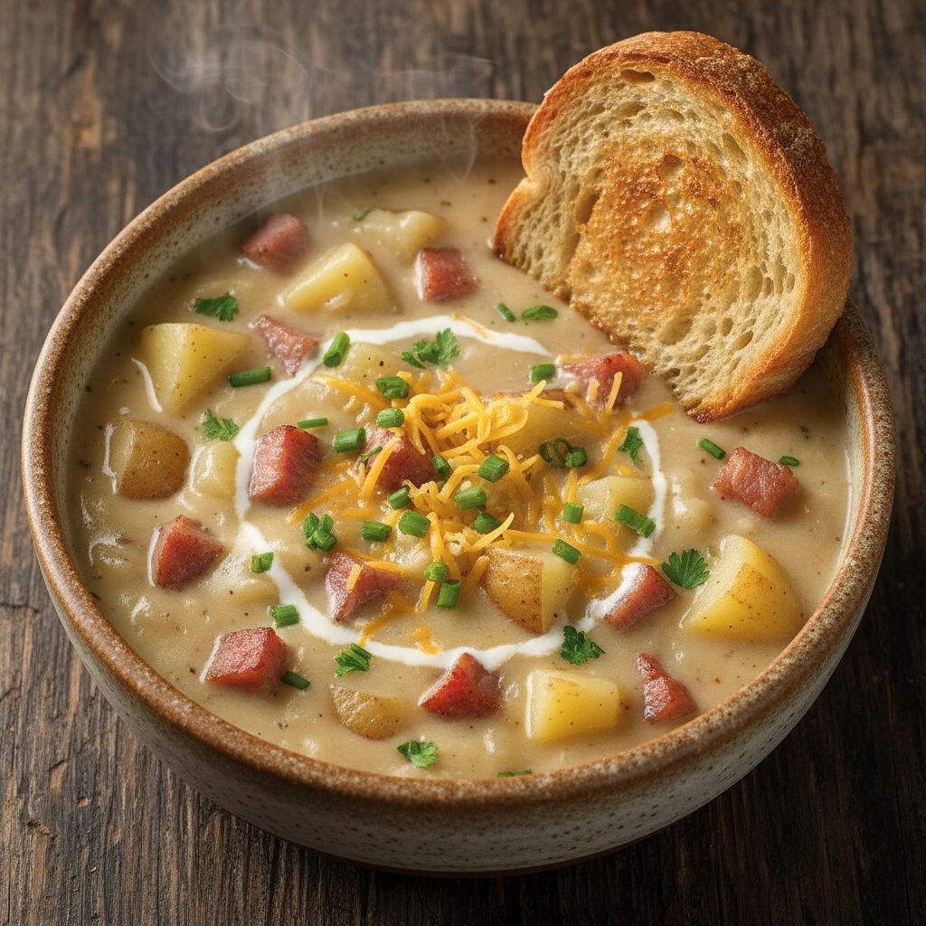 Use Up Leftover Ham In This Melt-In-Your-Mouth Soup