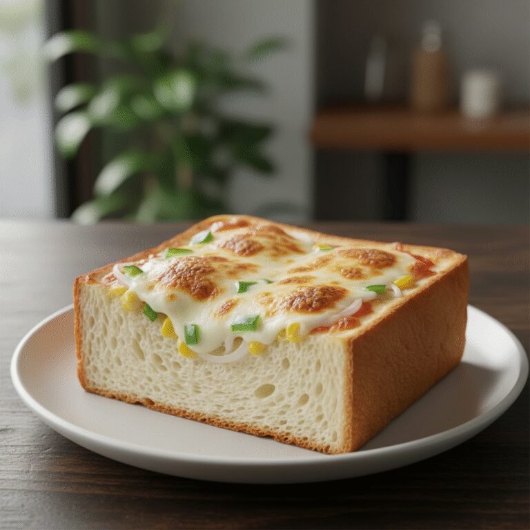 Why Japanese Pizza Toast Is The Best 10-Minute Lunch Ever