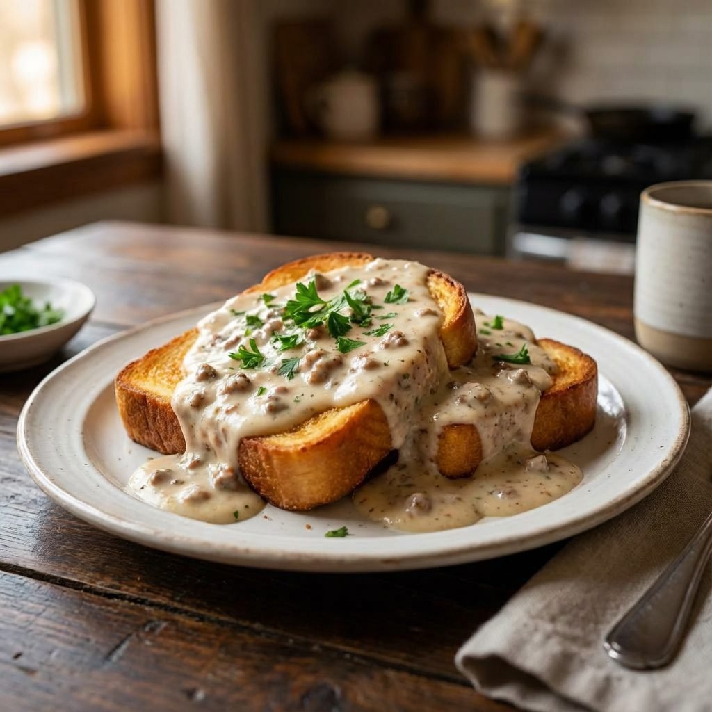 Why Your Grandpa Loved S.O.S. (Creamed Beef on Toast)